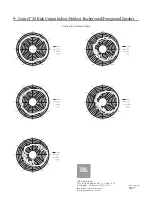 Preview for 4 page of JBL Control Control 28 Specifications