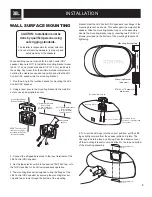 Preview for 3 page of JBL Control CRV Owner'S Manual