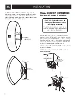 Preview for 4 page of JBL Control CRV Owner'S Manual