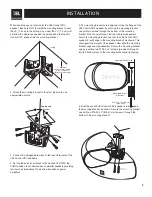 Preview for 9 page of JBL Control CRV Owner'S Manual