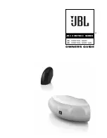 JBL CONTROL NOW Owner'S Manual preview