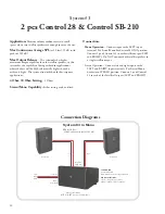 Предварительный просмотр 12 страницы JBL Control SB210 Application Manual