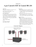 Предварительный просмотр 16 страницы JBL Control SB210 Application Manual