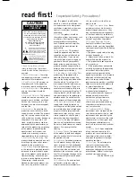 Предварительный просмотр 2 страницы JBL CONTROL SUB 10 Owner'S Manual
