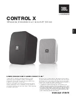 Предварительный просмотр 21 страницы JBL CONTROL X Owner'S Manual