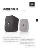 Предварительный просмотр 29 страницы JBL CONTROL X Owner'S Manual