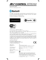 Preview for 10 page of JBL CONTROL XSTREAM Quick Start Manual