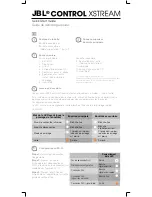 Preview for 13 page of JBL CONTROL XSTREAM Quick Start Manual