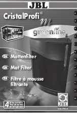 Preview for 1 page of JBL CristalProfi m greenline Manual