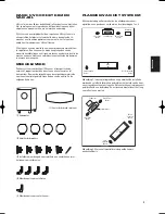 Preview for 3 page of JBL CS 460 (Dutch) Handleiding