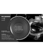 Preview for 1 page of JBL CS10 Owner'S Manual