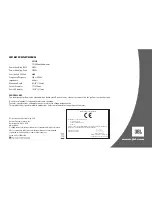 Предварительный просмотр 4 страницы JBL CS1215 Owner'S Manual