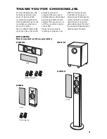 Preview for 3 page of JBL CS1500 Owner'S Manual