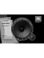 JBL CS2165C Owner'S Manual preview