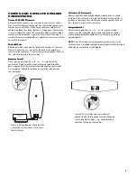 Preview for 7 page of JBL CS6100 Owner'S Manual