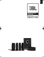 JBL CS680 (230V) Owner'S Manual preview