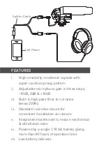 Preview for 6 page of JBL CSSG20 User Manual