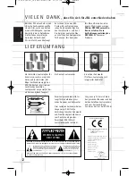 Предварительный просмотр 12 страницы JBL DSC 1000 Owner'S Manual