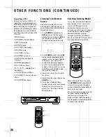 Предварительный просмотр 38 страницы JBL DSC 400 Owner'S Manual