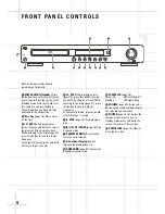 Предварительный просмотр 5 страницы JBL DSC 500 Owner'S Manual