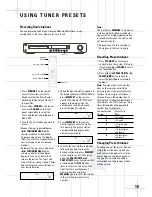 Предварительный просмотр 16 страницы JBL DSC 500 Owner'S Manual