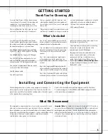 Предварительный просмотр 7 страницы JBL DVD600 Owner'S Manual