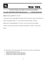 Предварительный просмотр 9 страницы JBL E250P Preliminary Service Manual