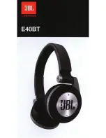 Preview for 1 page of JBL E40BT Quick Start Manual