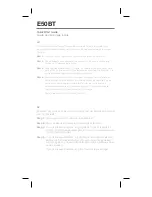 Preview for 11 page of JBL E50BT Quick Start Manual