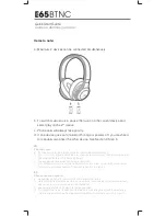 Preview for 19 page of JBL E65BTNC Quick Start Manual