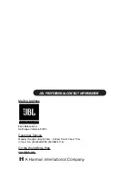 Preview for 15 page of JBL EON PowerSub G2 User Manual