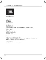 Preview for 22 page of JBL EON210P User Manual