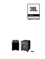 Предварительный просмотр 1 страницы JBL ES150PW Owner'S Manual