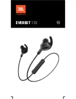 Предварительный просмотр 1 страницы JBL EVEREST 110 Quick Start Manual