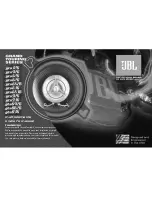 JBL Grand Touring GTO426 Owner'S Manual предпросмотр