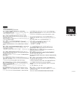 Preview for 12 page of JBL GT7 SERIES Installation Manual