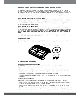 Preview for 2 page of JBL GTO-1001EZ Owner'S Manual