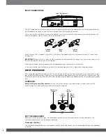 Preview for 6 page of JBL GTO-1001EZ Owner'S Manual