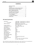 Preview for 2 page of JBL GTO 24001 Service Manual