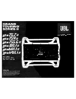 Preview for 1 page of JBL gto 301.1 II Owner'S Manual