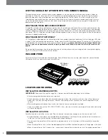 Preview for 2 page of JBL GTO-3EZ Owner'S Manual