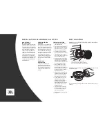 Предварительный просмотр 2 страницы JBL GTO326 Owner'S Manual