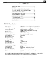 Preview for 2 page of JBL GTO7001 Service Manual