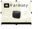 Preview for 1 page of JBL HARMONY Setup Manual