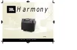 Предварительный просмотр 1 страницы JBL HARMONY Setup Manual