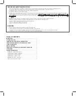 Предварительный просмотр 2 страницы JBL HDI-1200P Owner'S Manual