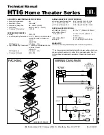 JBL HTI6 Series Technical Manual preview