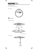 Preview for 3 page of JBL INSPIRE 700 Quick Start Manual