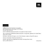 Preview for 11 page of JBL J22a Owner'S Manual