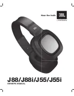 JBL J88 Owner'S Manual preview